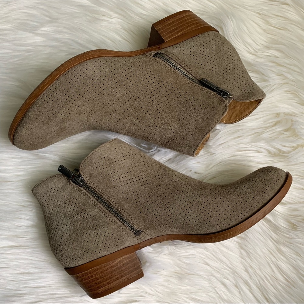 Lucky Brand  Suede ankle Booties